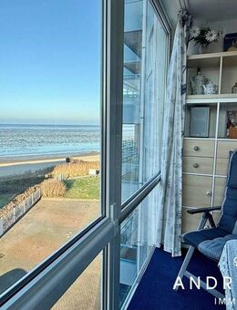 Traumhaftes Meerblick-Appartement mit verglaster Loggia in Duhnen direkt am Strand - Cuxhaven
