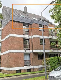 Charmante 2,5-Zimmer-Wohnung mit Balkon und Tiefgaragenstellplatz in beliebter Lage von Krefeld Bockum! - Krefeld