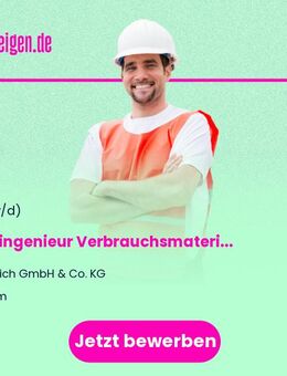 Testingenieur Verbrauchsmaterialien Geräte (m/w/d) - Ulm