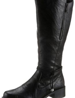 Rieker Reißverschlussstiefel, Langschaftstiefel, Blockabsatz, Vario-Schaft und 2 Reißverschlüssen