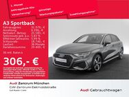 Audi A3, Sportback 40 TFSI e 2x S line, Jahr 2022 - München