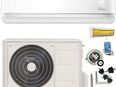 Split Klimaanlage/ Heizung in einem Set mit Leitungen A ECO Smart Inverter WiFi WLAN 12000btu/3,5kW Kupferleitung Golden-Fin✔️ Smart Home✔️ ALEXA✔️ Google✔️ Wärmepumpe✔️ in 42105
