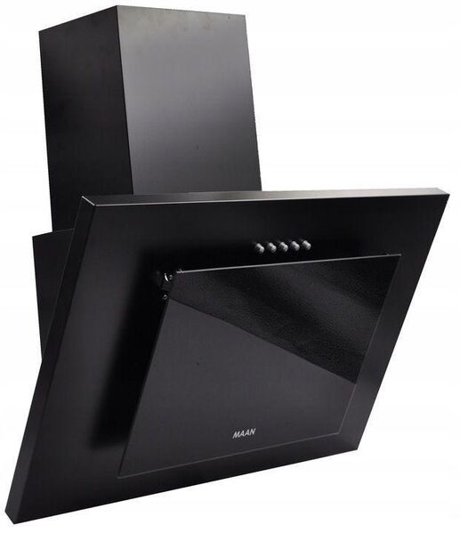 Dunstabzugshaube Schwarz LED 50cm Glas SILENT Leise - Wuppertal