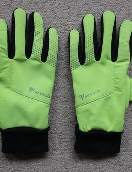 Mivelo Fahrradhandschuhe Winterhandschuhe neon gelb Größe XL - Niddatal