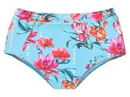 Sunseeker Highwaist-Bikini-Hose Modern mit floralem Design