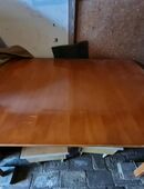 Eleganter Esstisch Kirschholz 60er Jahre rechteckig ausziehbar in 63584