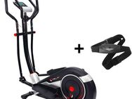 Christopeit Sport® Crosstrainer-Ergometer AX 8000 inkl. Pulsgurt, Schwungmasse ca. 8 kg, 24 Widerstandsstufen