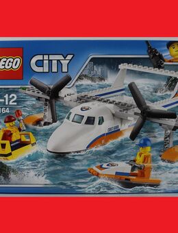 NEU LEGO 60164 Rettungsflugzeug Rettungsboot Wasserflugzeug Flugzeug Küstenwache mit Figuren - Gaggenau