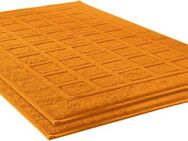 Dyckhoff Badematte Planet, Höhe 3 mm, beidseitig nutzbar, fußbodenheizungsgeeignet, Baumwolle, rechteckig, 2-tlg. Badematte, Baumwolle, 2er Set Hotelmatte