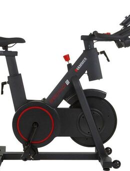 Hammer Speedbike Race S (5-tlg., Trainingscomputer mit LCD-Anzeige, Fitness-Apps per Smartphone/Tablet), 150 kg max. Benutzergewicht, Fahrrad, 16 Widerstandsstufen