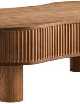 SalesFever Couchtisch (1-St), mit Massivholz-Lamellen