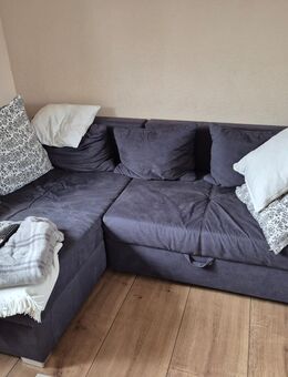 Ecksofa / Sofa / Schlafsofa grau - Leverkusen