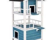 Katzenhaus Penthouse - L 72 x B 72 x H 124 cm