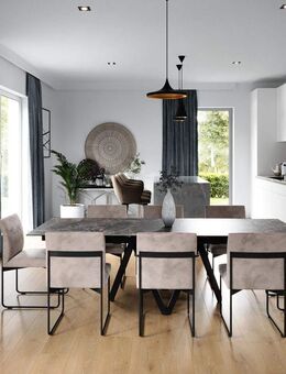 Neubau Einfamilienhaus Bauhausstil in Helpup. - Oerlinghausen
