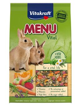 Vitakraft Menü Vital Zwergkaninchen - 2 x 5 kg