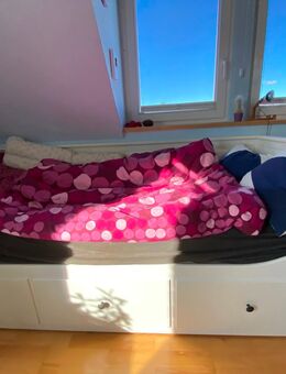 Ikea weißes Hemnes Ausziehbett - Marschacht