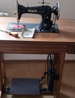 Pfaff Tretnähmaschine Antik - Schwarzach (Main)
