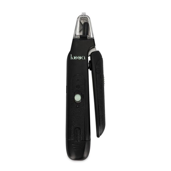 kooa 2-in-1 Krallenschere und -Schleifer mit LED - ca. L 20 x B 9,9 x H 4 cm - 