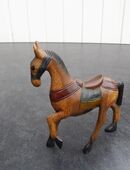 Holz Pferd 15 cm Deko-Figur in 24944