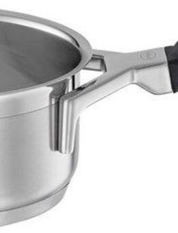RÖSLE Kasserolle SILENCE PRO, Edelstahl 18/10 (1-tlg), Universaltopf mit Innenskalierung, Ø 16 cm, Induktion