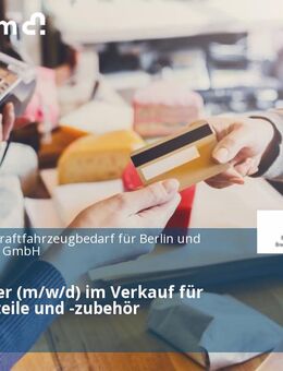 Mitarbeiter (m/w/d) im Verkauf für Fahrzeugteile und -zubehör - Potsdam