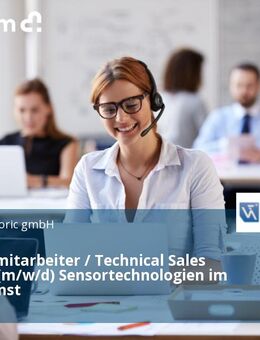 Vertriebsmitarbeiter / Technical Sales Manager (m/w/d) Sensortechnologien im Außendienst - Göppingen