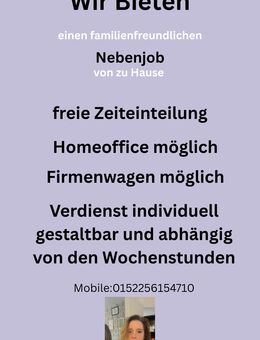 Homeoffice, Nebenjob, Familienfreundlich - Hückelhoven