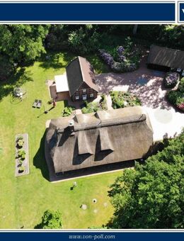 Luxuriöses Reetdachanwesen mit großzügigen Grundstück in idyllischer Lage - Bad Zwischenahn
