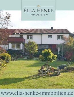 Großes Mehrgenerationenhaus mit Traumgarten, PV-Anlage + 2 Garagen... - Harzgerode