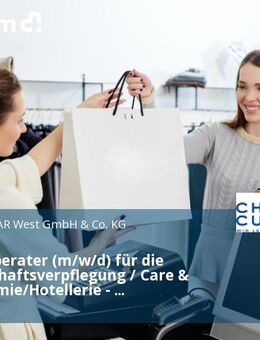 Verkaufsberater (m/w/d) für die Gemeinschaftsverpflegung / Care & Gastronomie/Hotellerie - Verkaufsgebiet Großraum Bonn, Euskirchen - Bonn