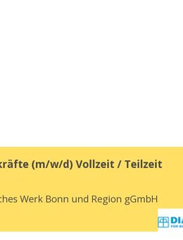 Pflegefachkräfte (m/w/d) Vollzeit / Teilzeit - Bonn