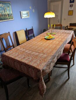 XXL Esszimmer-Tisch, Kiefernholz weich, Vollholz, - Essen