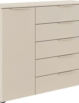 LeGer Home by Lena Gercke Kommode Serina, mit 5 Schubkästen und 1 Tür sowie Metallgriffen MADE IN GERMANY
