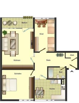 3-Zimmer-Wohnung in Kreuztal - Kreuztal