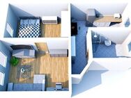 helle 2-Raum-Wohnung mit Terrassenmitbenutzung - Waldheim