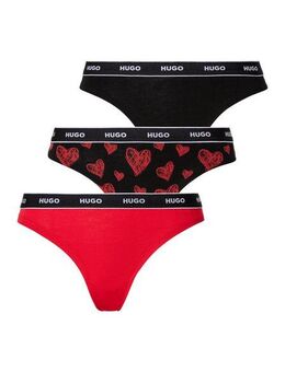 HUGO String TRIPLET THONG DESIGN (Set, 3-St., 3) mit Logobund