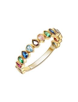 Fascination by Ellen K. Fingerring 375/- Gelbgold Zirkonia