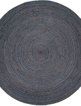 Paco Home Teppich Viborg 595, rund, Höhe: 13 mm, Jute, Modern, Boho, Handgefertigter Natur-Teppich