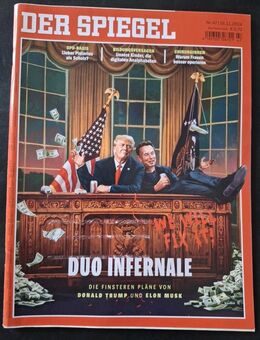 Der Spiegel Nr. 47 vom 16.11.2024 Duo Infernale (Magazin Politik) - Essen