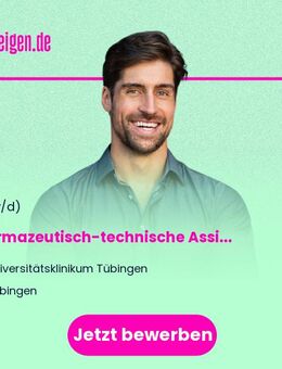 Pharmazeutisch-technische Assistenz / PTA (w/m/d) Teilzeit - Tübingen