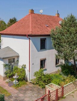 Keller, Einbauküche, mod. Gasheizung, Rollladen, Garage: Teilsanierte Doppelhaushälfte Fürstenwalde - Fürstenwalde (Spree)