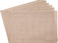 APS Platzset Schmalband, (6-St), mit umgenähten Rand, leicht abwischbar, 45x33 cm