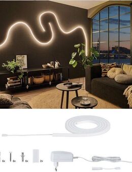 Paulmann LED-Streifen MaxLED Flow Basisset 1,5m Warmweiß 21W