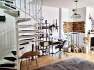 Helle Maisonette-Wohnung mit Garten und Dachterrasse in Oranienburg - Oranienburg