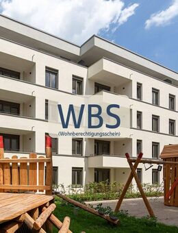 Mit dem weißen Wohnberechtigungsschein ins neue Zuhause. - Leipzig