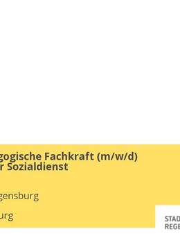 Sozialpädagogische Fachkraft (m/w/d) Allgemeiner Sozialdienst - Regensburg