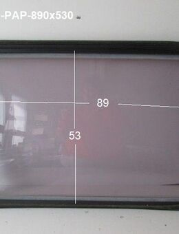 Hobby Wohnwagenfenster Parapress gebraucht ca 89 x 53 (zB 460er) PPGY-RX - Schotten Zentrum