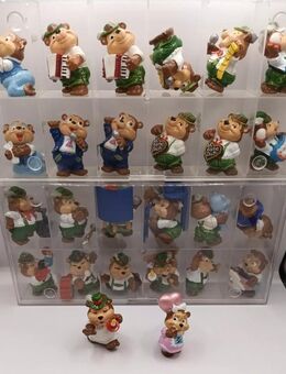 Ü Eier Figuren Komplettsatz Top Ten Teddys in Volksfeststimmung 1996 inkl Setzka - Essen