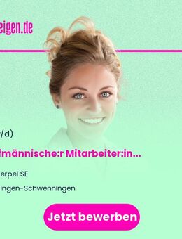 Kaufmännische:r Mitarbeiter:in Vertriebsinnendienst - Spedition (m/w/d) - Villingen-Schwenningen
