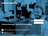 Content-Manager (w/m/d) Datenpflege - Bad Kreuznach